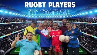 RUGBY PLAYERS TRY FOOTBALL FT. VAT 5!!