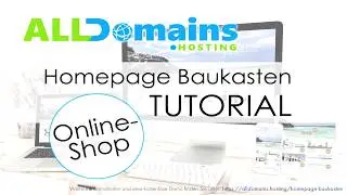 alldomains.hosting Homepage Designer Onlineshop