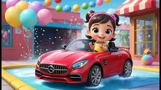 Car Wash Fun New Year Adventure | Exciting Nursery Rhyme for Kids | Baby Learning Song