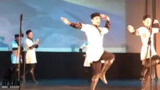 Aylan Dance Performance in Russia , اجرای گروه رقص آذربایجانی آیلان در روسیه