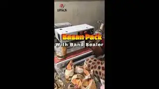 Best Continuous Band Sealer Machine Besan, Atta & Maida Powder Packing #ytshorts #bandsealer #new