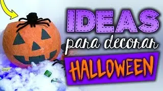 🎃 3 manualidades para HALLOWEEN (Ideas DIY)