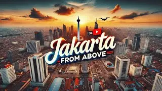Jakarta from Above: A Breathtaking Drone Tour over Indonesia's Vibrant Capital | 4K Aerial Views