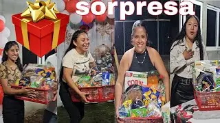 Un sorpresa para todos. Mynor trajo Canasta para todos, Asi Agradecieron 