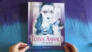 Totem Animals Coloring Book: Flip Through