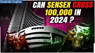 Sensex Breaks Records at 80,000: Will It Touch the 1 Lakh Milestone This Year?| Watch