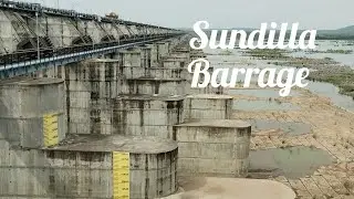 Sundilla Barrage Full Video| Parvathi Barrage|| Kaleshwaram project | Godavarikhani#viral #trending