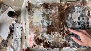 Cosmic Smash Booking Cover - Mixed Media