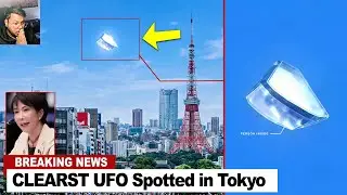 UFO Spotted in Tokyo Japan Clearest Footage‼️😨 Real UFO Sightings 2026