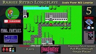 Final Fantasy Restored + (NES) | Into the Marsh Cave | Episode #5
