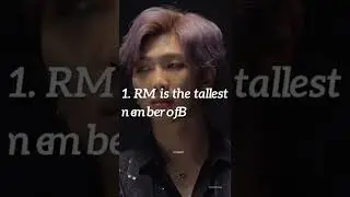 Facts about RM (BTS) II Factsination II