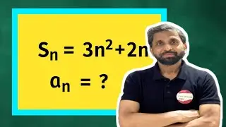 Sn = 3n&sup2;+2n , find the nth term of Arithmetic progression class 10 @StudyPointPro 