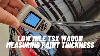 Acura TSX Wagon Paint Measurement | DIRT Series | Junction Auto Salon