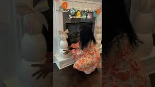 Dollar Tree DIY : Easter Decor #dollartreediy #easterdecoration #easterdecorationideas #easter #diy