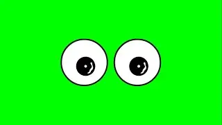 HD Free BIG EYE Green Screen Background Animation   BKID005