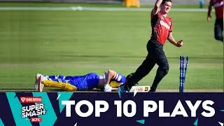 Top 10 Run-Outs of the Men's Dream11 Super Smash 2020/2021 Round-Robin