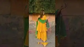 haldi dress idea #trending #haldi #sharara #viral #pakistan