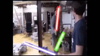 Arin and Ross Get Lightsabers