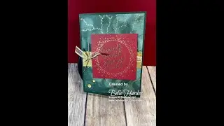 Hope & Peace stamp set with Lights Aglow DSP