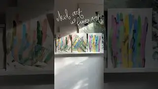 I want to help you create art with your kids this summer ✨ #kidartisfineart #kidartlessons