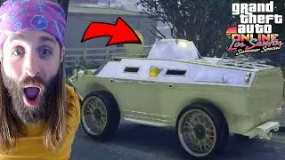 GTA 5 APC Rampage with Explosions & Destruction! (4k)