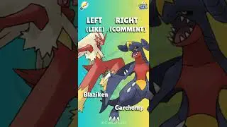 Which is Your Favorite Pok&eacute;mon? Left 👍 or Right 💬 Part-148 Let's Go Catch'em All #pokemon #pokemongo
