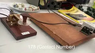 HF (High Frequency) Field day CW (Morse Code)  contact