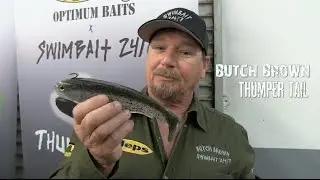 Debut of Butch Brown's Thumper Tail Swimbait at Bass-A-Thon