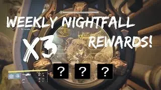 Destiny - Weekly Nightfall Rewards x3