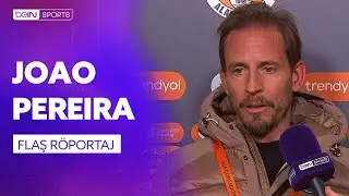 Alanyaspor - Fenerbahçe Maç Sonu Teknik Direktör Joao Pereira'nın Açıklamaları