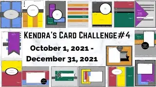 Kendra&rsquo;s Card Challenge 4 - Free PDF , Use Patterned Paper to Make 17 Cards & Enter to Win Giveaway!
