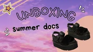 DR. MARTENS voss quad fluffy faux fur PLATFORM SANDALS