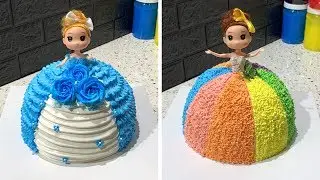 Most Satisfying Barbie Cake Decorating Ideas 😍 Top 3 Barbie Dolls Cake Decorating Tutorial 2019