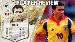 PERFECT CAM! ⭐ 91 PRIME ICON HAGI PLAYER REVIEW! FIFA 22 ULTIMATE TEAM