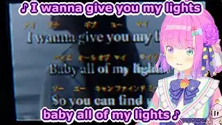 Luna sings the karaoke song in Brokenlore: LOW  [Hololive/clip]