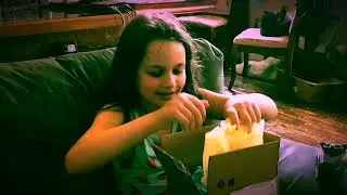 Monkey Unboxing Mooncat Crafts winning cosplay contest prize from Midwest Action Fest