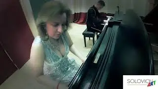 White & Black , Queen   The Show Must Go On cover SOLOVIOV ART
