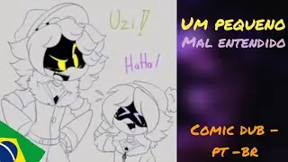 Um pequeno mal entendido | Murder Drones Nuzi comic dub pt - br 🇧🇷