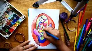 Abstract Drawing Timelapse