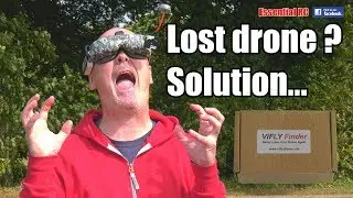 NEVER LOSE your DRONE again! SOLUTION=ViFly 'SMART' FINDER (Buzzer/Alarm): ESSENTIAL RC PRODUCT TEST