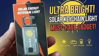Solar Energy Keychain Light (S030-5) #keychainlight