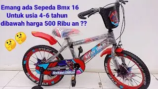 REVIEW SEPEDA BMX 16 INTER BIKE ( Harga dibawah 500 Ribu )