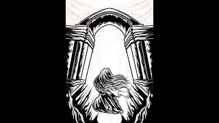 DRAWING DARK ART ILLUSTRATION FOR METAL BAND MERCHANDISE