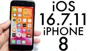 iOS 16.7.11 на iPhone 8! (Обзор)