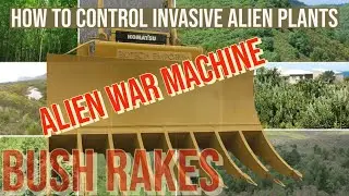 How To Control Invasive Alien Trees and shrubs - #Bush_Rake