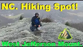 North Carolina Hicking Trail!! (West Jefferson Mountain)