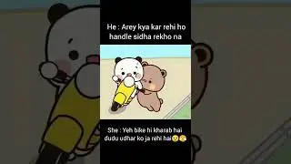 Bubu Dudu cute emotional moment 🐻❤️  Relatable love story  #bubududu #cute #shorts #love #cartoon