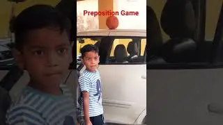 Indoor Preposition game @@ fun activities for #kindergarten kids @@ short##