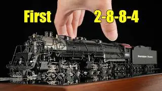 HO Scale Northern Pacific Z-5 2-8-8-4 Yellowstone Steam Locomotive Brass Model Train PSC