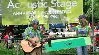 Dave Boutette at the Acoustic Stage, Ann Arbor Summer Festival  &ldquo;Three, AM&rdquo;